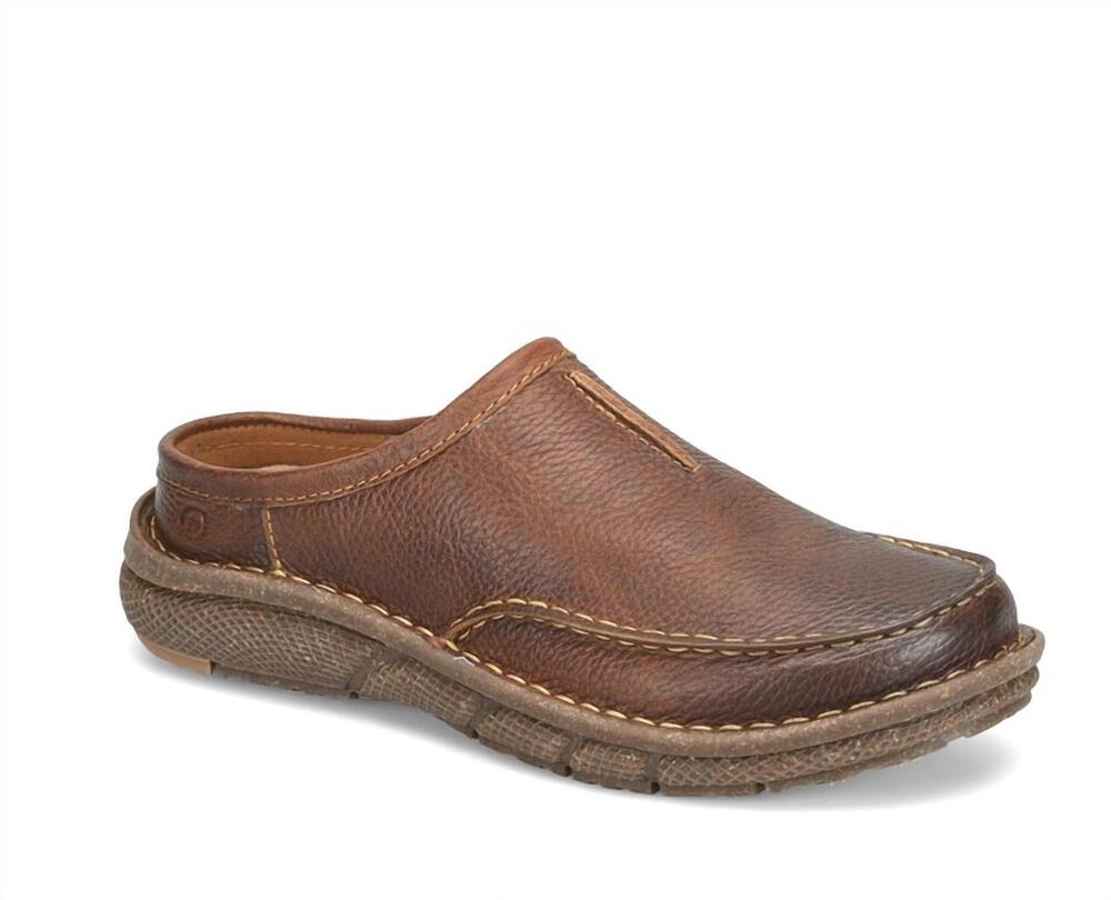 NEW BORN men's heath shoes in brown